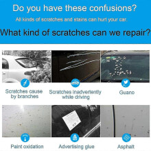 (As show, One size) 2pcs Nano Sparkle Cloth, Nano Sparkle Cloth For Car Scratches, Multi-purpose Car Scratch Removal Cloth, Nano Magic