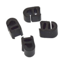(As show, One size) Universal Hob Pan Support Stand Rubber Feet Pack Of 4