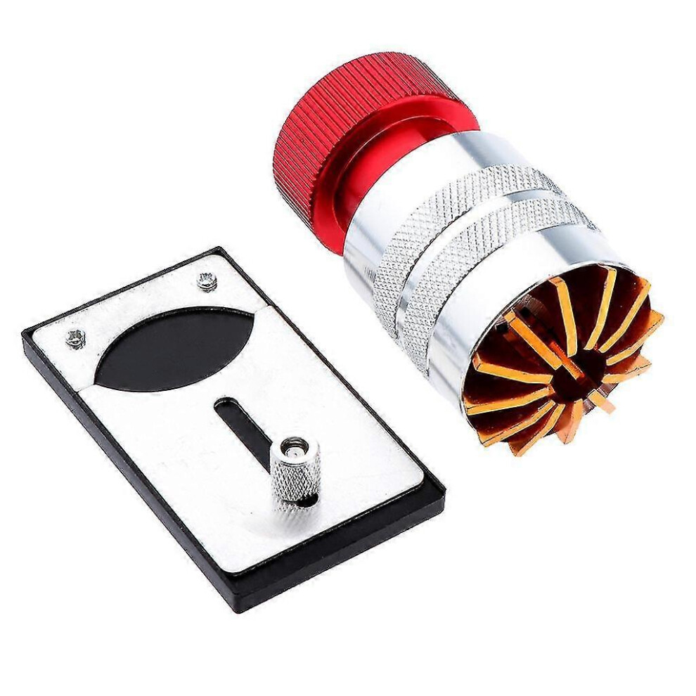 (As Show, One Size) Watch Repair Tool Crystal Lift Remover Inserter Tools With Crystal Base Set 5063595958267