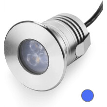 (As show, One size) Underwater Led Pool Lights, 3w 12v-24v Dc Ip68 Waterproof Stainless Steel Lights For Inground Pools,