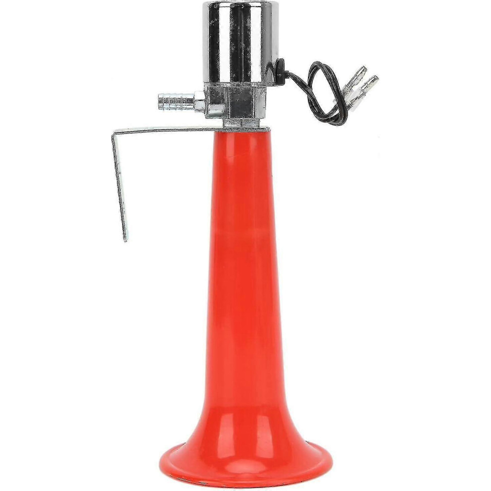 (As Show, One Size) Universal Turkish Whistle Horn,12V 24V Air Horns For Trucks 180Db Horn Purpose 12V/24V Caravan Pressure Cars Suvs Motorcycles Red 5063595908415