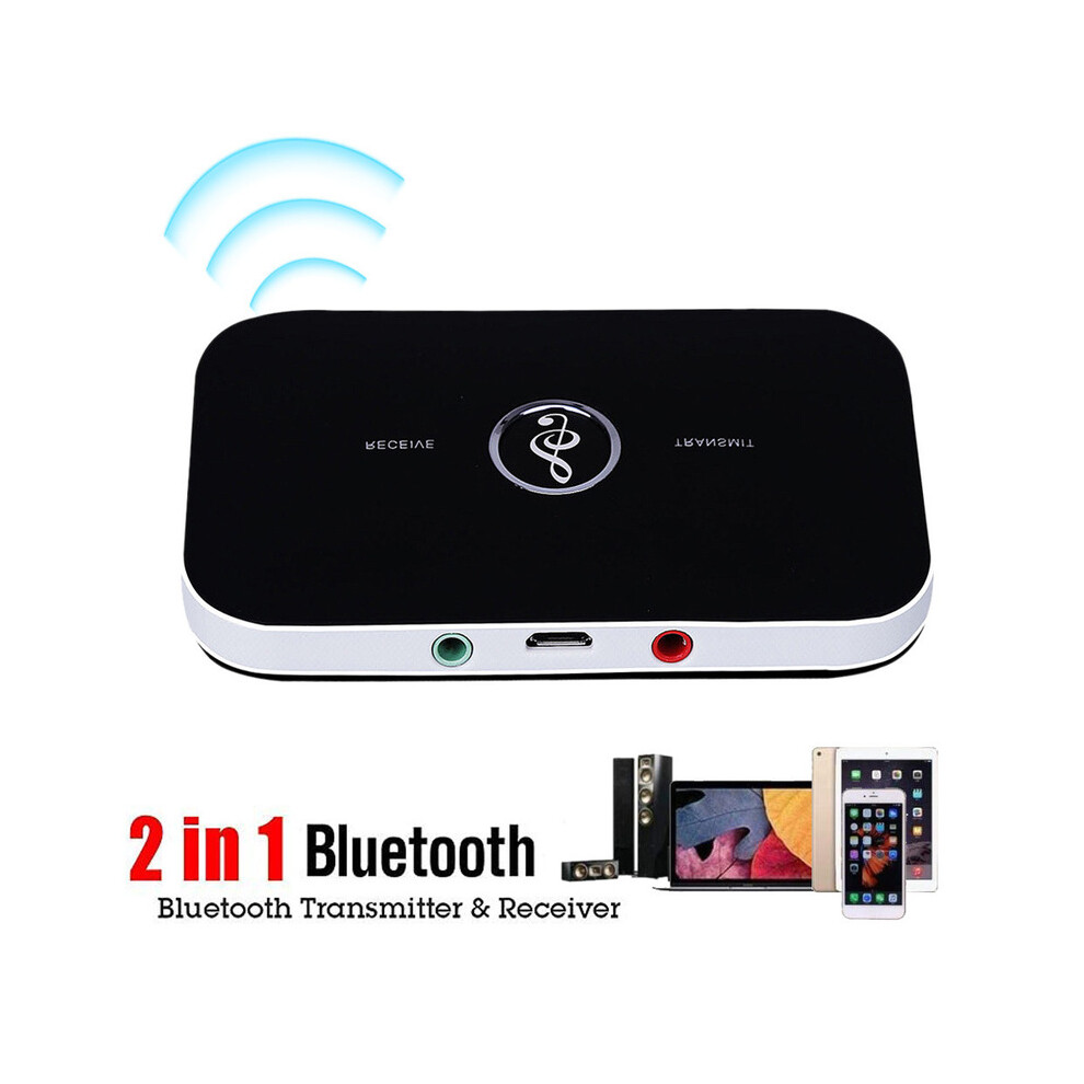 Photos - FM Transmitter MAXPOWER B6 Bluetooth-Compatible Transmitter Receiver Wireless Audio Adapter For PC TV Headphone Car With 3.5mm AUX Music Receiver