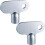 (As show, One size) Kitchen Sink Drain Basket Strainer, Triangle Kitchen Sink Drain Basket(Bla COX 1