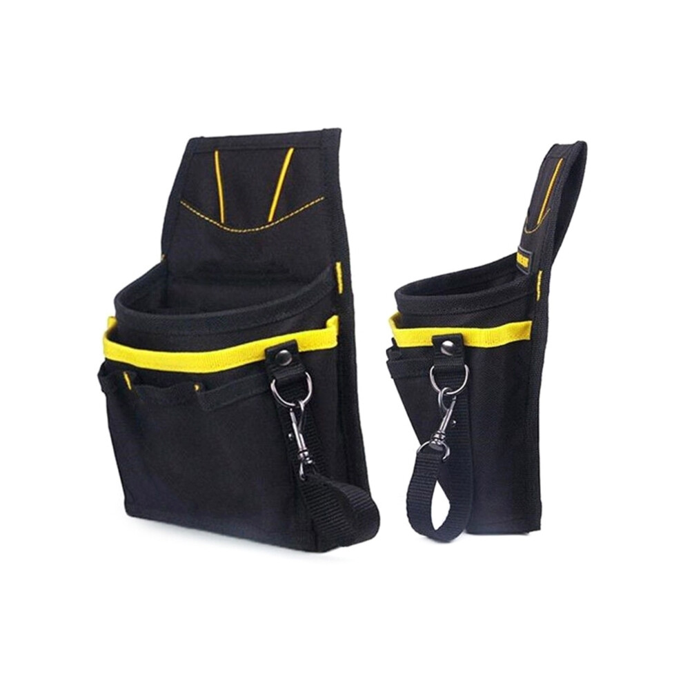 Maxpower Oxford Tool Pocket Belt Small Pocket Tool Bag Heavy Duty Professional Waist Work For Electricians Technician M4yd