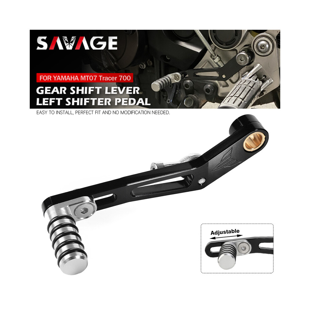 Gear Shift Lever For YAMAHA MT07 Tracer 700/7/GT FZ07 XSR700 2014-2023 Motorcycle Adjustable Left Shifter Pedal MT-07 MT-image-OPC-PG8RYB8-NEW