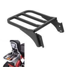 Motorcycle Black Backrest Sissy Bar Luggage Rack For Harley Sportster XL models XL883 XL1200 Heritage Softail Dyna FLST