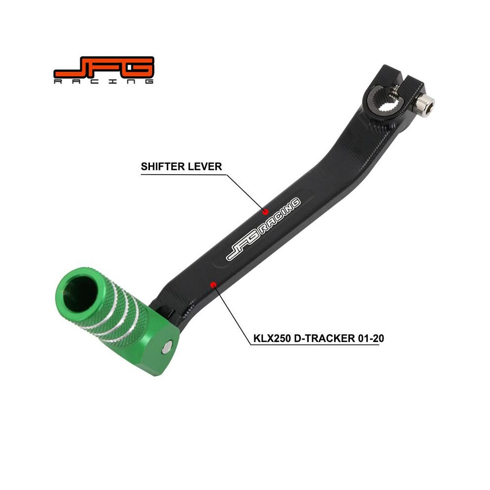 Maxpower Motorcycle Aluminum Cnc Gear Shifter Shift Pedal Lever For Kawasaki Klx250 Klx 250 D-Tracker 2001-2018 2019 2020 Dirt Bike