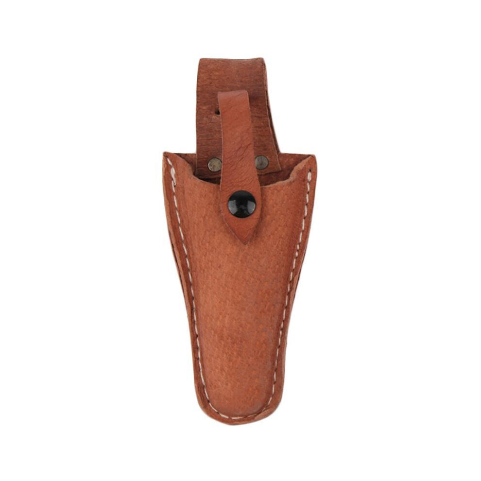 Gardening Scissors Bag Pruning Scissor Case Leather Sheath Portable Holster Cowhide Pruner Tool Bag For Pliers Pruning Shears
