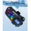 Fones capacete Bluetooth RGB cancelamento de ruído microfone rígido Bluetooth 5.3 som definitivo preto 5
