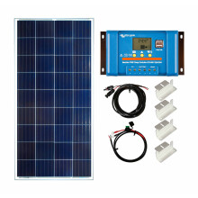 Victron 150w Solar Panel Kit battery charging PWM Controller Z-brackets K5