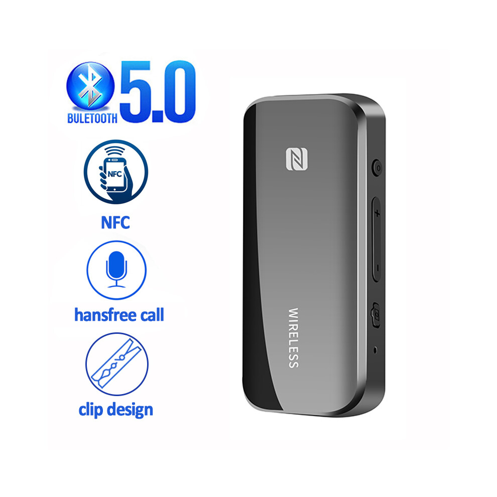 Maxpower Bluetooth 5.0 Transmitter Receiver Nfc Tf Card Edr Wireless Adapter Dongle 3.5Mm Aux For Tv Pc Headphones Stereo Car Hifi