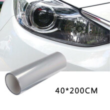 200*40cm Car Transparent Light Protector Film Bumper Hood Paint Protection Vinyl Roll For Tail/ Head/Brake/Fog Light