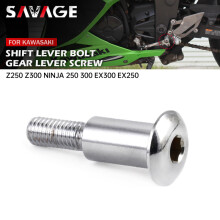 Left Shift Lever Bolt For KAWASAKI NINJA 250/R EX250 NINJA 300 EX300 Z250 Z300 2013-2018 Motorcycle Gear Shift Pedal Mount