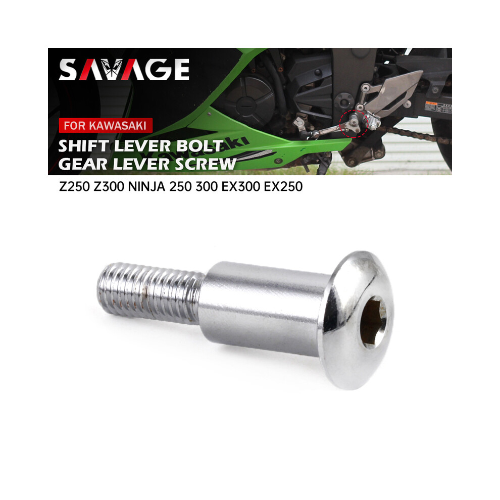 Maxpower Left Shift Lever Bolt For Kawasaki Ninja 250/R Ex250 Ninja 300 Ex300 Z250 Z300 2013-2018 Motorcycle Gear Shift Pedal Mount