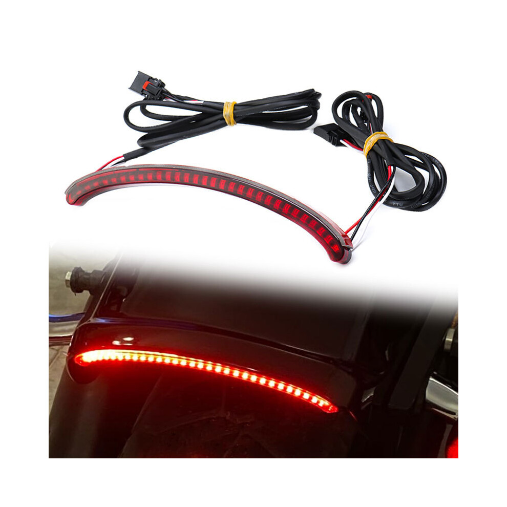 Motorcycle Tail Lamps Turn Signal Rear Fender Assembly Brake Tail For Harley Softail Fat Bob Fxfbs 114 Fxfb 107 Light 9190758780598