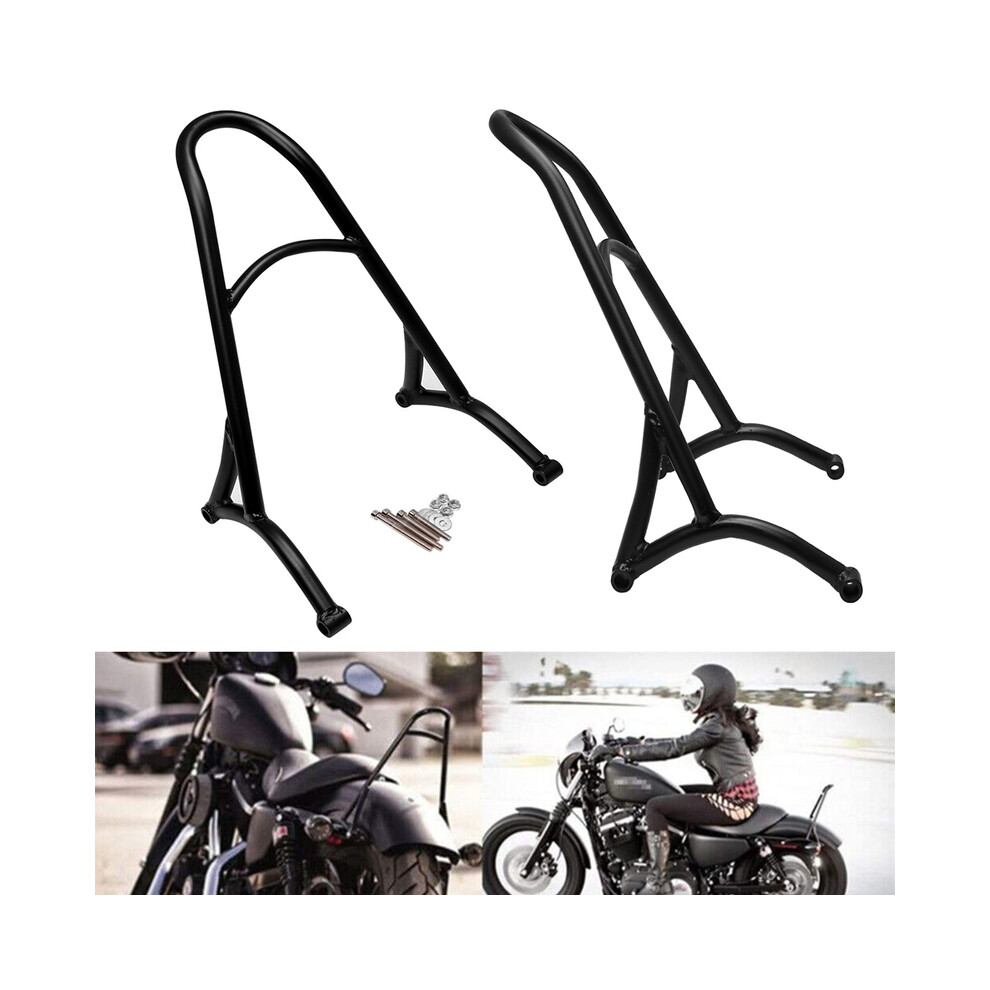 Motorcycle Detachable Rear Passenger Sissy Bar Backrest For Harley Sportster Iron Xl 883 1200 Forty Eight Seventy Two 2004-2016 9190758780482