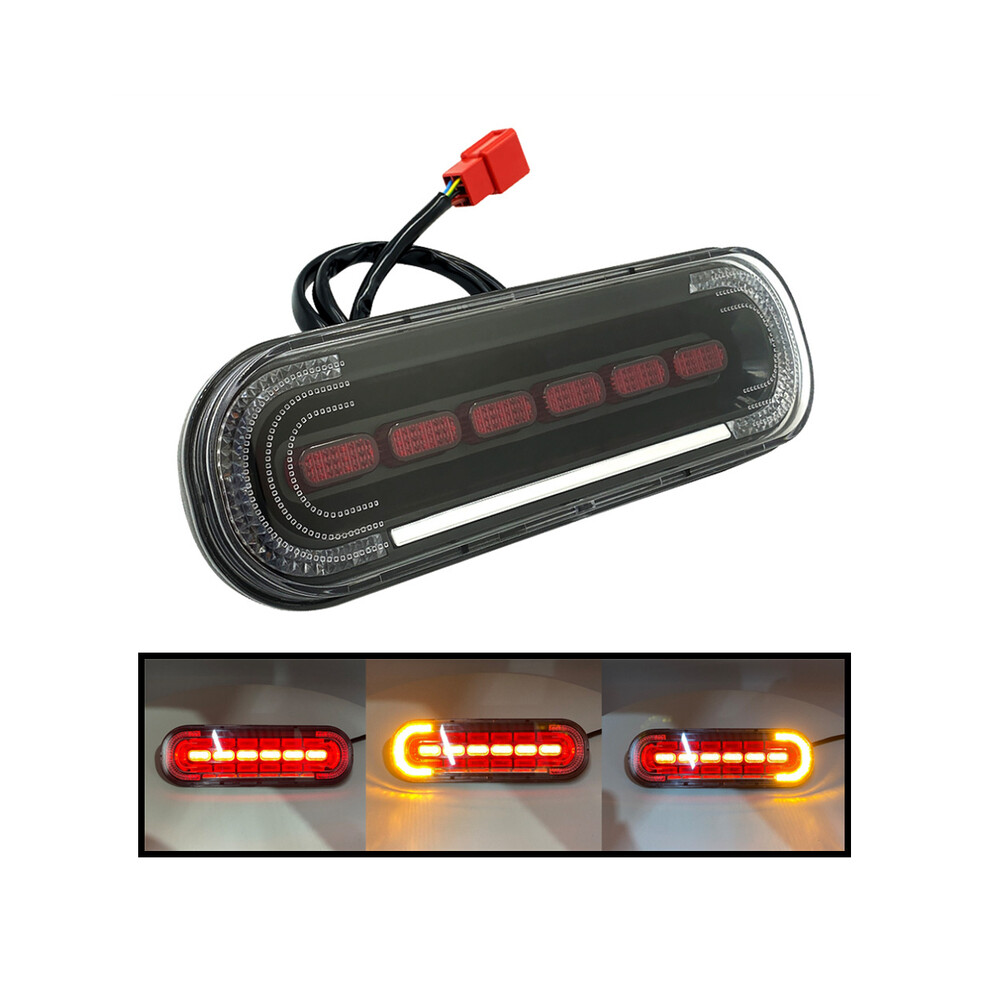 Maxpower 1Pc Motorcycle Tail With Turn Signals Motorbike Rear 12V Atv Ebike Back Position Brake Lamp Waterproof Light