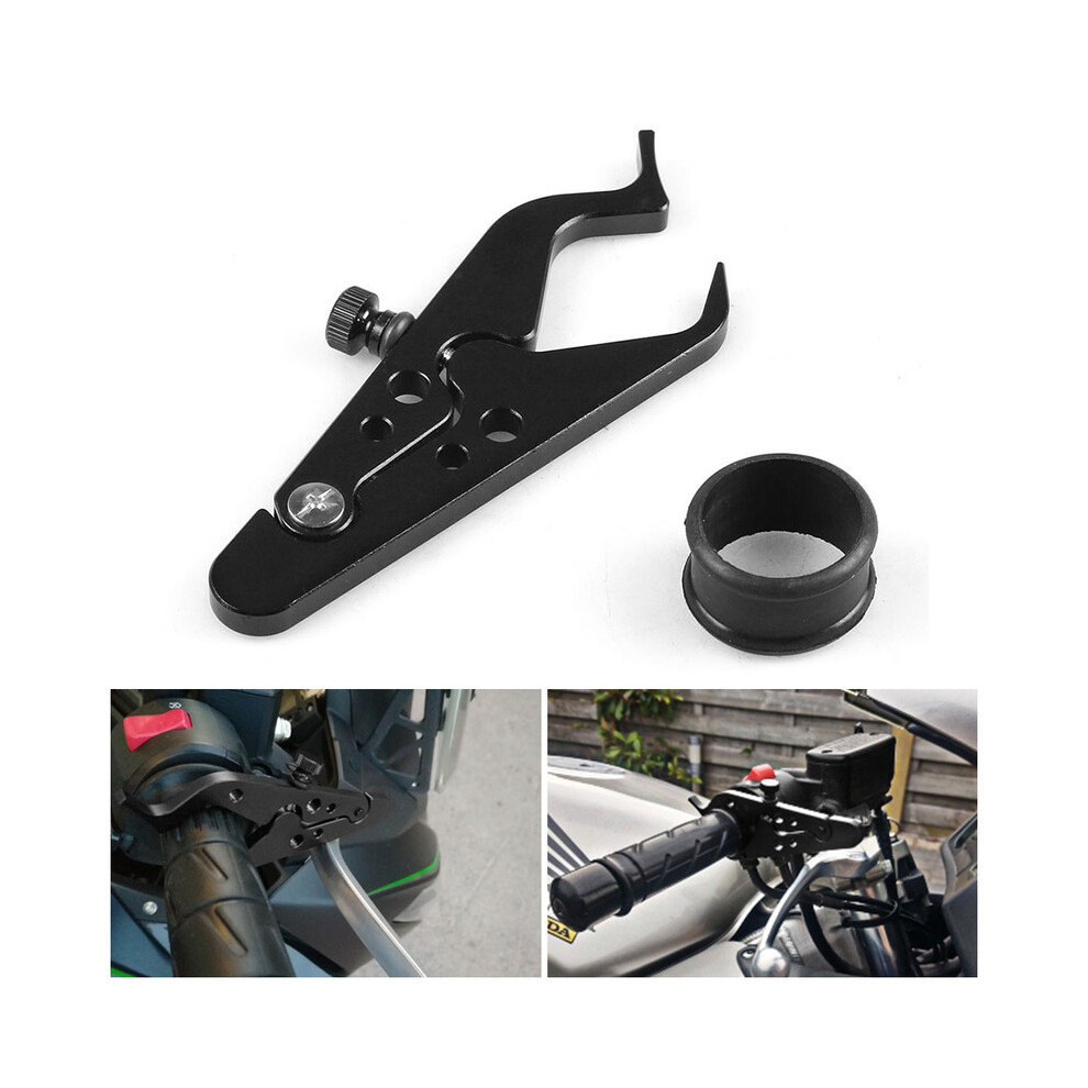 New High Quality Universal Cnc Motorcycle Cruise Control Throttle Lock Assist Retainer Relieve Stress Durable Grip Black 9190758769500