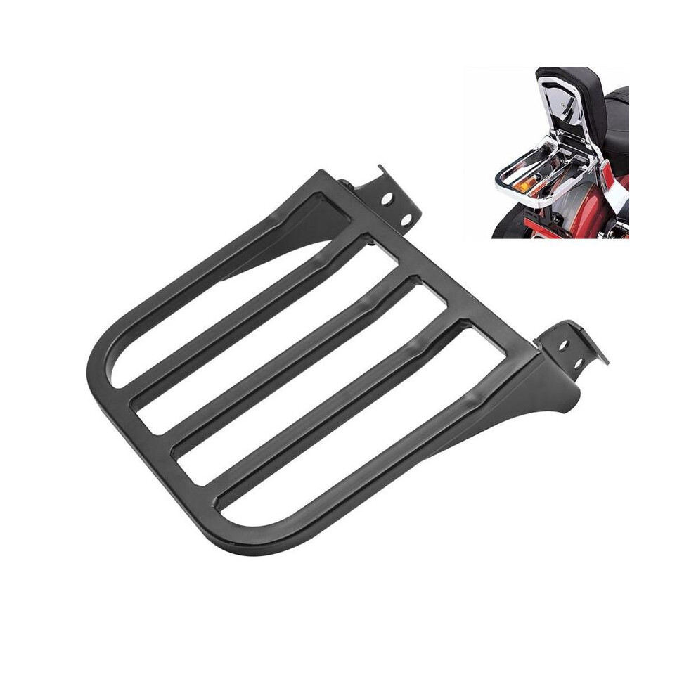 Motorcycle Backrest Sissy Bar Luggage Rack For Harley Sportster Xl 883 1200 Heritage Softail Flst Dyna Black 9190758765403