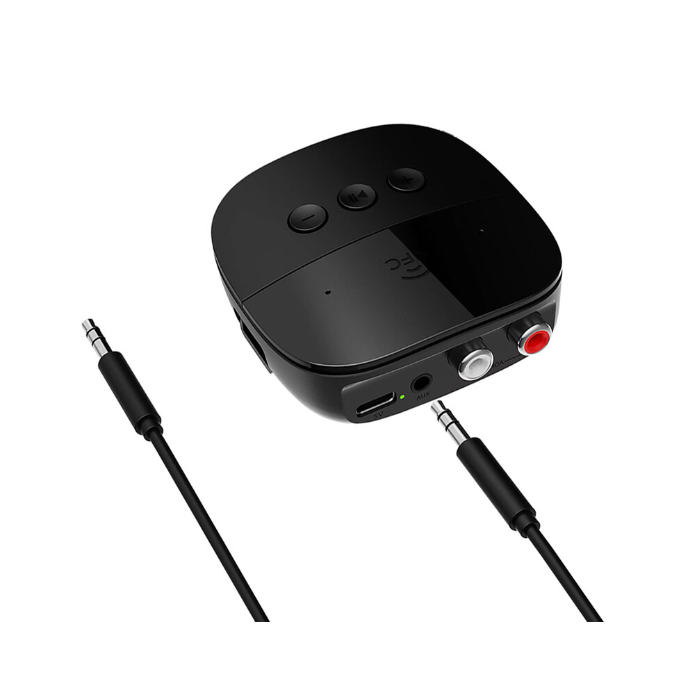 Maxpower Wireless Bluetooth 5.2 Audio Receiver Adapter Nfc U Disk Tf Card 2 Rca 3.5Mm Aux Jack Stereo Music Mic For Speaker Car