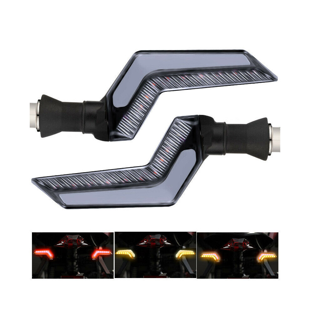 Maxpower Motorcycle Led Turn Signals Light Indicator Blinker Drl Universal For Honda Suzuki Fit Yamaha