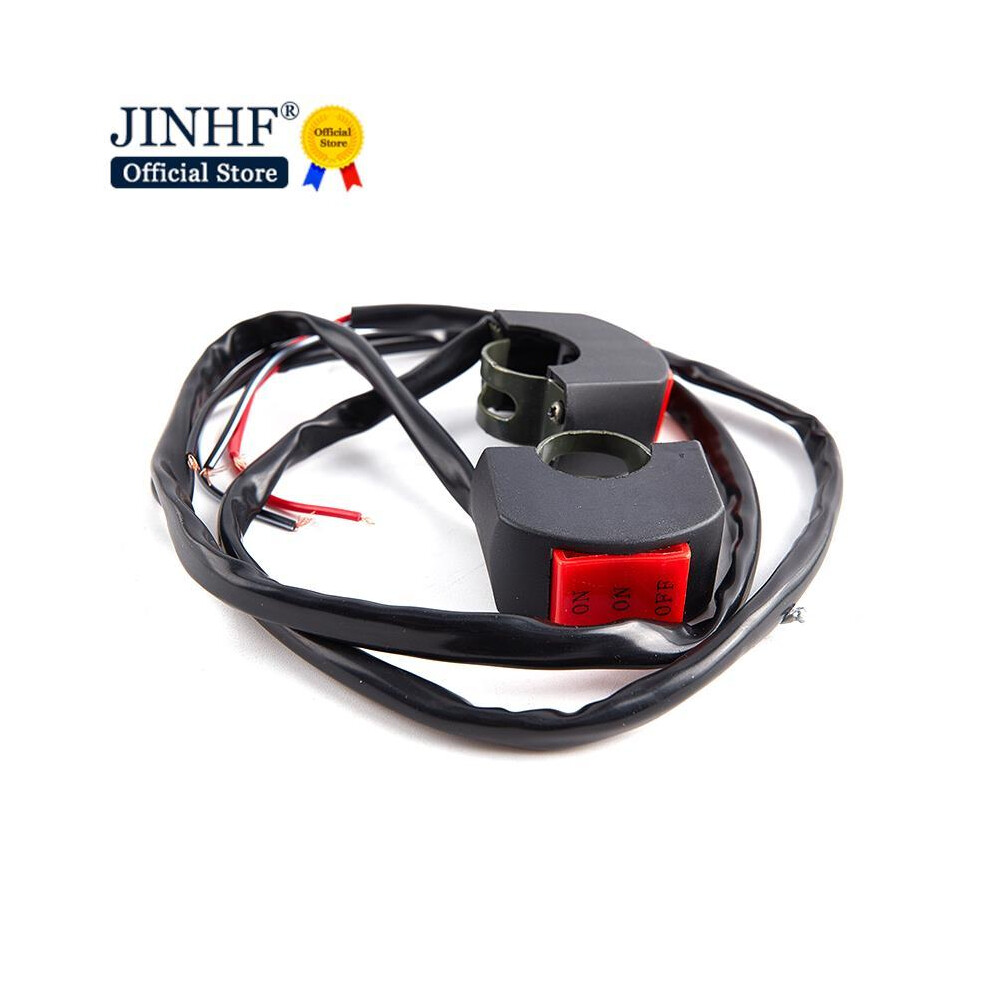 Maxpower Universal Motorcycle Switch Bike Scooter Handlebar On-On-Off Head Fog Spot Low Beam High Beam Switch 22Mm 7/8In Light