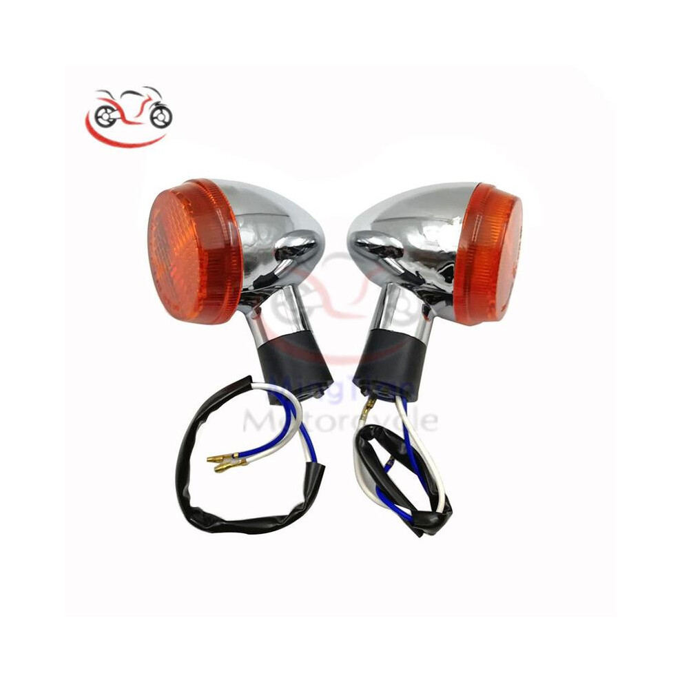 Maxpower Guaranteed Genuine 2 Pcs Motorcycle Tail Lamp Turn Signal Lights For Honda Shadow Rebal Cb Vt Vtx Gl 1300 1800 Cruiser Amber