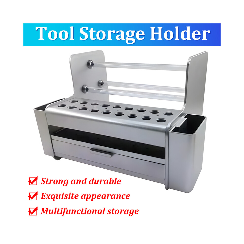 Multifunctional Screwdriver Storage Organizing Parts Box Tweezers Cutting Wire Holder Shelf Rack Screwdriver Organizer Tool