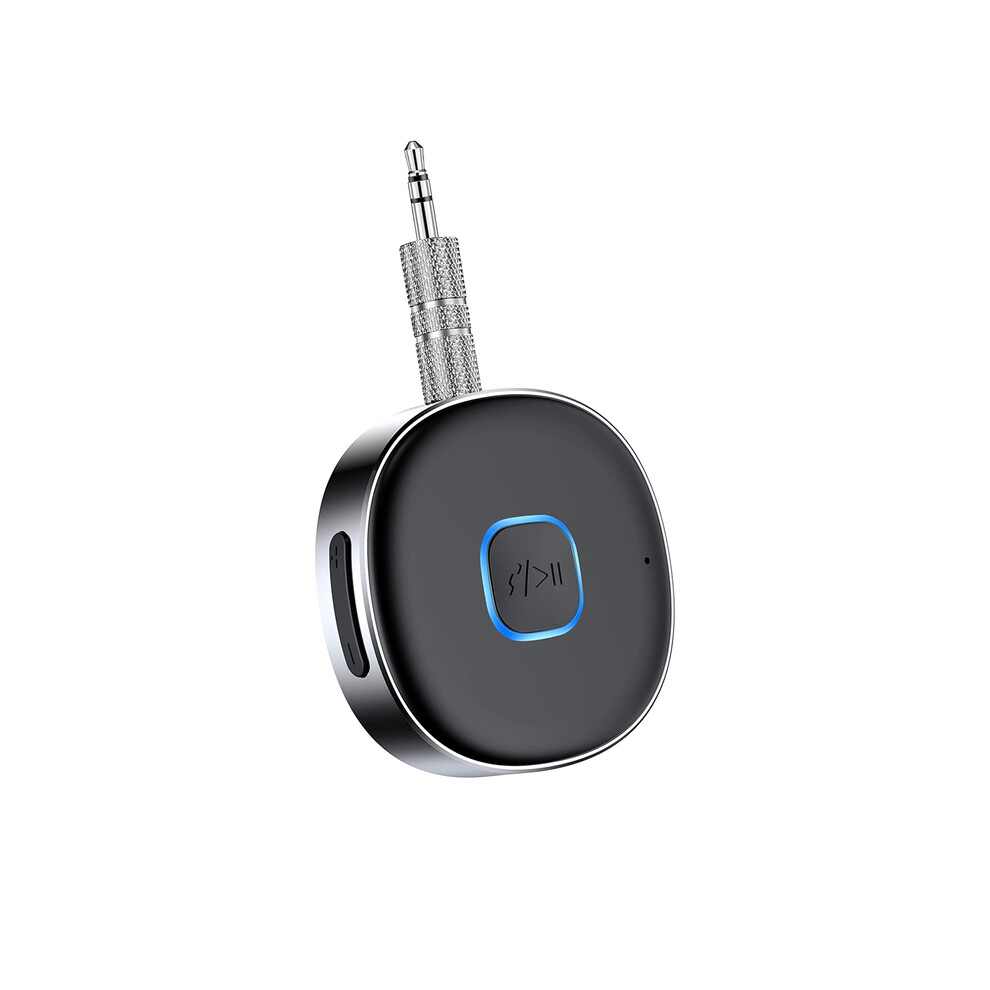 Bluetooth Aux Receiver For Car, Bluetooth 5.0 Wireless Audio Receiver For Car/Home Stereo/Wired Headphones/Speaker, 16H 9190758874990