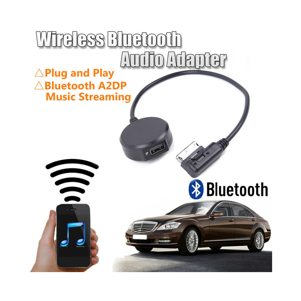 Car Interface Bluetooth Wireless Audio Adapter Transmitter A2dp Bluetooth Music Streaming Aux Cable For Mercedes Mmi 9190758870954