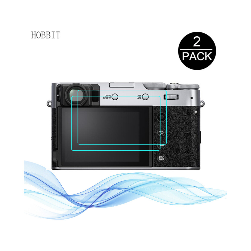 2Pack For FUJI Fujifilm X100V Digital Camera LCD Screen Protector Film Fujifilm X-100V 0.3mm 2.5D 9H Anti-Scratch Tempered