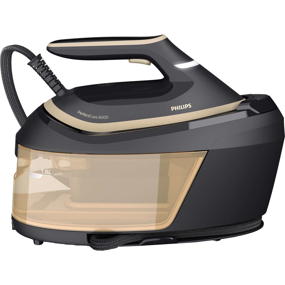 Philips PerfectCare 6000 Series PSG6064/86 Pressurised Steam Generator Iron – Gold / Black