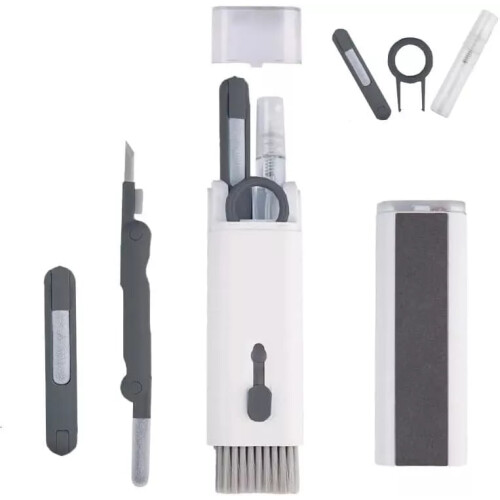 7-in-1 Cleaning Kit for Electronics Screen and Keyboard Cleaner with Brushes 1