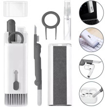 7-in-1 Cleaning Kit for Electronics Screen and Keyboard Cleaner with Brushes