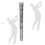 (Midsize, gray) Golf Pride FOR MCC ALIGN Plus4 Golf Grip 1
