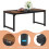 Tribesigns Tribesigns dining table 180 x 80 cm kitchen table for 6-8 people 7