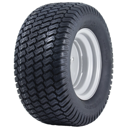 Parnells 20x10.00-10 roda de cortador de grama e aro 4ply pneu de grama P332 estrada legal aro PCD de 4 polegadas