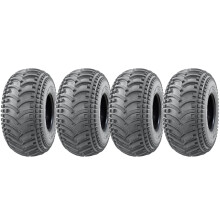 22x11.00-8 ATV Quad renkaat Tubeless Wanda P308 E-Marked Road Legal (4 kpl)