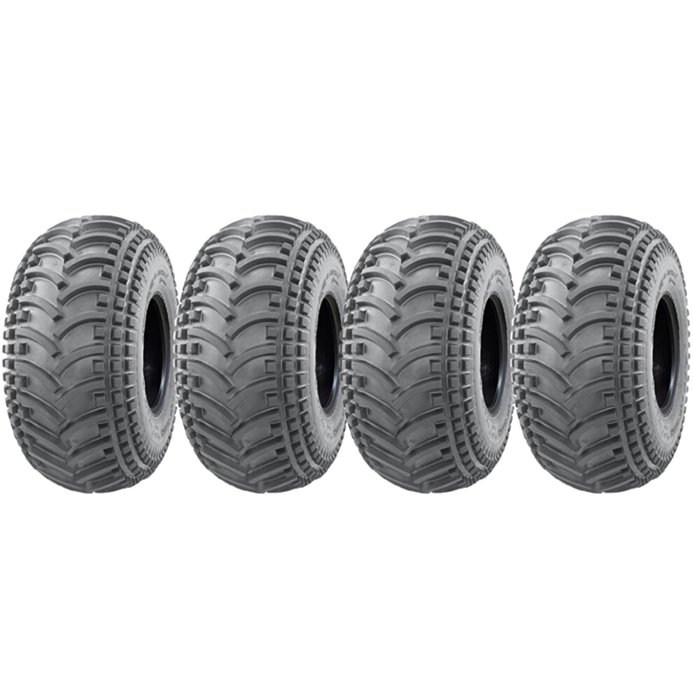 Parnells 22X11.00-8 Atv Quad Tyres Tubeless Wanda P308 E-Marked Road Legal (Set Of 4)
