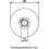 60mm V-Rillenrad mit 1 Kugellager 6