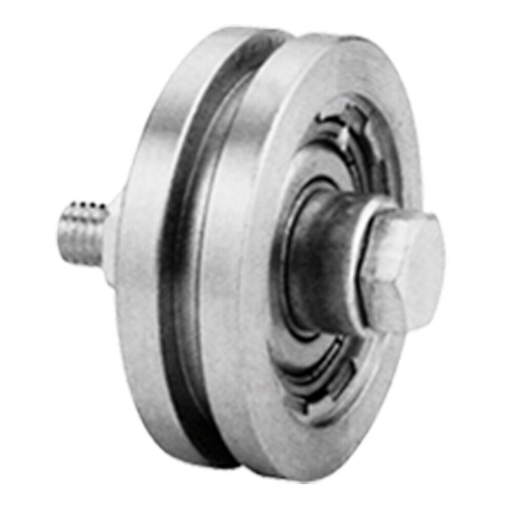120Mm Square Groove Wheel With 1 Ball Bearing 5056116817624