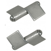 Scharnier 160mm Stahlflügel - 1 Paar - links und rechts
