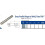 Scharnier 140mm Stahl-Fallprofil schweißbar fester Stift - 2er Set 5