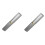 Scharnier 80mm Stahl-Fallprofil schweißbar fester Stift - 2er Set 1