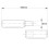 Scharnier 100mm Edelstahl Fallprofil schweißbarer fester Stift 7