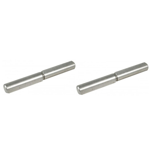Hinge 80mm Stainless drop profile weldable fixed pin - 1pair - 2pcs