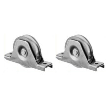 120 mm Rundrillenrad in 2-Loch-Halterung - 2er-Set