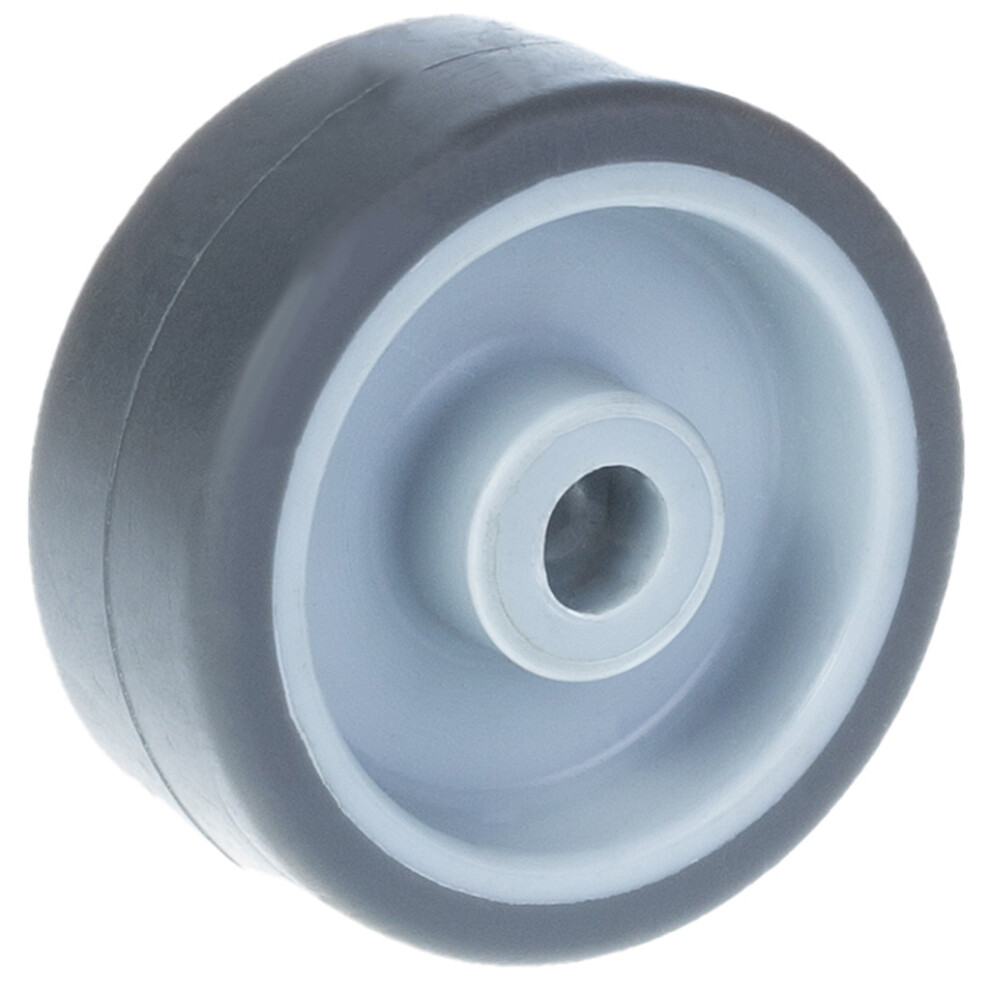 50Mm Wheel With Grey Tpr-Rubber On Polypropylene Centre 5056116821485
