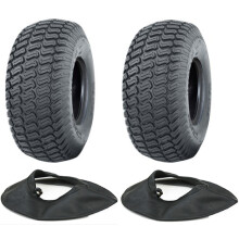 Conjunto de 2 - 4.10/3.50-4 4ply Wanda P332 Pneu de relva TL &amp; 4.10/3.50-4 / 4.00-4 / 1