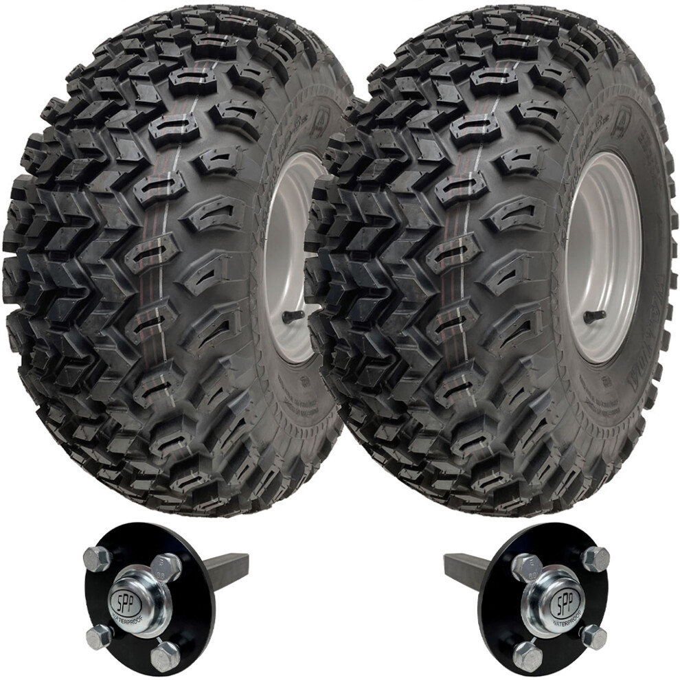 22x11.00-8 Utility ATV Quad Trailer Kit Wheels Axles Wanda P334 Capacity 900kgs